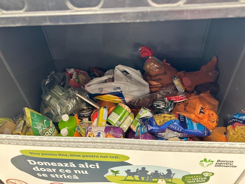 Campanii de colectare a alimentelor